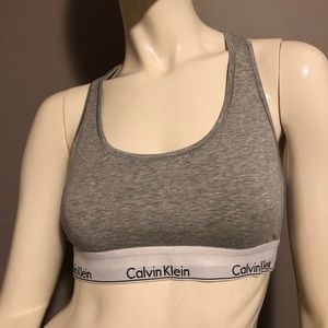 CK unlined bra top